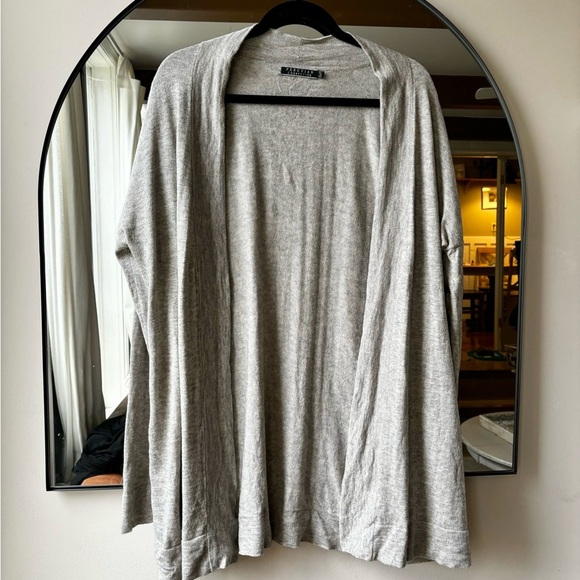 Peruvian Connection | Pima cotton baby alpaca cardigan | size large - Picture 4 of 6